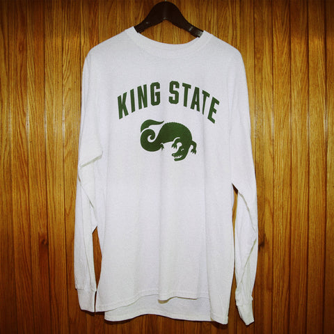 King State Sports Longsleeve - White