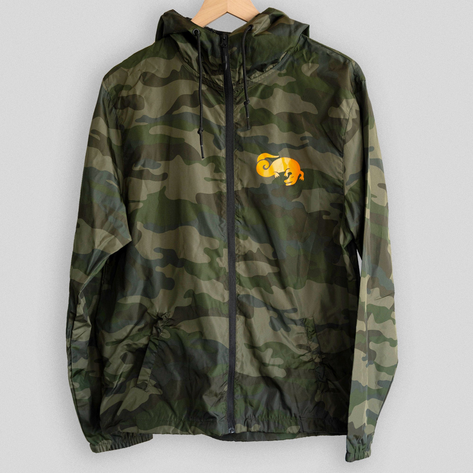 Camo windbreaker wholesale 2025